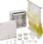 Forgreningsdåse Abox GT 100 Inkl. 5x10,0 mmÂ² klemme og 1200 ml støbbemasse, IP68 grå