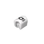 Ledningsmærke 9 Hvid Cli C 1-3