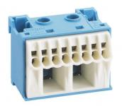 Klemblok n 2+8 blå qc