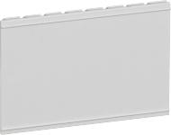 Dæksel for afblænding for 2 M36 enheder, lysegrå