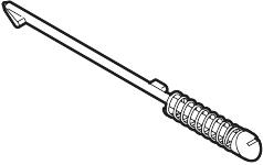 Låsepind m/fjeder f/LK Gruppetavle UG-150