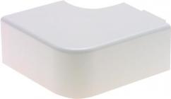 Fladvinkel 20x20 Mm Perlehvid, Ral 9010