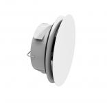 Lindab airy frontplade cirkulær airyfp-roun 125 mm ral9003