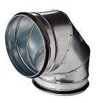 Øland Bøjning Ø500 mm 90Â° Rustfri AISI-316L