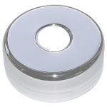 Vægroset 3/4'' gevind. Ø80x30mm. forkromet