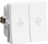 LK FUGAÂ® Afbryder Jalousi f/markiser/gardiner hvid