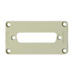 Adapterramme Str.4 F.1xsub-d25