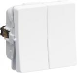 LK FUGAÂ® Afbryder dobbelt korrespondance 16A hvid