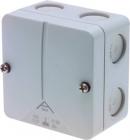 FORGRENINGSDÅSE IP65 80X80 MM 8xM20