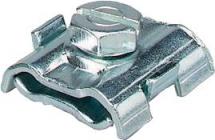 Parallelklemme 261/SO for 3-6 mm elektrogalvaniseret - jordklemme stålplade