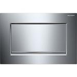 GEBERIT SIGMA30 betjeningsplade krom/børstetkrom/krom. 1 skyl