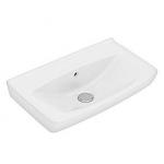 Ifö Spira håndvask lige 500 x 310 mm. Uden hanehul med overløb