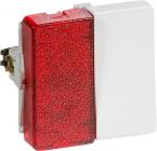 LK FUGAÂ® Afbryder 1 polet med lampe 13A - Hvid