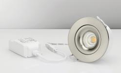 LED-downlight MD-70 Tune, Satin, 230V, IP44