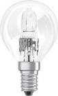 Halogenpære Ecoclassic, 28w E14 230v, klar, kronepære - dæmpbar (Som Philips & Osram)