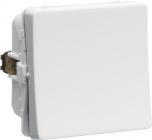 LK FUGAÂ® Afbryder 1 polet 16A 250V m/sløjfeklemme lysegrå (Nye 2016 model)