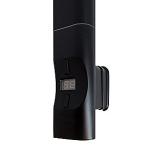 Kriss Nuvo elvarmeelement D/profil Boostfunktion. 600 watt. Passer til lodrette D-profilrør. Sort