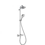 hansgrohe Raindance Select S 240 1jet showerpipe EcoSmart. Krom