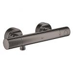 GROHE Grohtherm 1000 Cosmopolitan M Termostatbatteri til brus - Poleret Hard Graphite