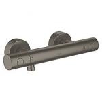 GROHE Grohtherm 1000 Cosmopolitan M Termostatbatteri til brus - Børstet Hard Graphite