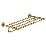 GROHE Essentials Multi håndklædestang med hylde - Børstet Cool Sunrise