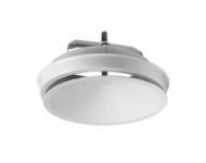 Lindab tilluftsventil kir-vrgl 125 med ramme ral9003