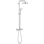 GROHE New Tempesta Cosmopolitan 210 brusesystem med termostat. Krom