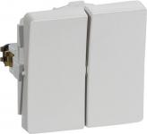 LK FUGAÂ® Afbryder dobbelt korrespondance 16A lysegrå (2016 udgaven)