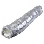 Isoleret flexslange PE Ø133x 4000 mm, hvid