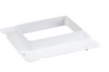 Duka Overgangsstykke 100x150 mm hvid