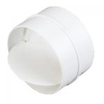 Lukkespjæld Ø150 mm, hvid