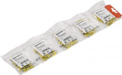 Isoleret ledningstylle gul 1,0 mmÂ², terminalrør