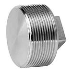 Prop 4-kt. Hoved 1/4''. Maskinbearbejdet. Rustfri AISI 316