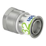 Uponor S-Press PLUS kobling med muffe 32 mm x 1''