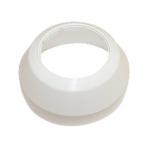 Dallmer PP vægroset, Ø50mm, Hvid