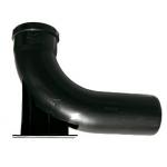 Purus PP fodbøjning lang 87,5Â° 110mm