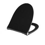 Pressalit toiletsæde Sway Norden med soft close og lift-off. Sort. Passer til Nautic, sign & Kompas