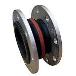 Willbrandt 53L kompensator DN100 med rød/EPDM gummi, PN10 flanger