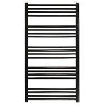 Kriss Space håndklædevarmer 1103x500mm plan matsort