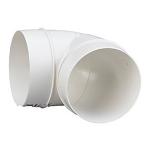 Duka bøjning 90Â° Ø100mm hvid
