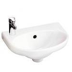 Gustavsberg 5540 Nautic håndvask 400x275 mm, hanehul til venstre