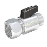 Broen Kuglehane m.oml.Fork.1/2 med håndtag m.n