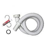 Neoperl prioflex afløbsslange 1.1/4''. 32 mm x 1000 mm, grå