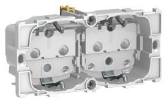 LK FUGAÂ® Schuko stikkontakt med jord 2,0 modul - uden afdækning