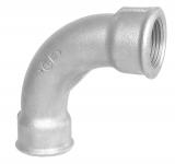 1/4 Galvaniseret Bøjning 90gr. Lang Muffe/muffe