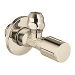 GROHE Hjørneventil 1/2'' Poleret Nikkel, riflet gevind