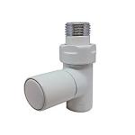 Kriss Cylinder Manuel ventilsæt 1/2'' ligeløbende. Hvid