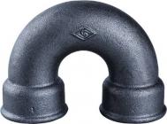 Galvaniseret Bøjning Dobbelt Muffe/muffe 89mmx 1 1/2