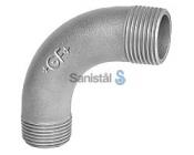 1 1/4" Gavaniseret Bøjning 90gr Nippel/nippel