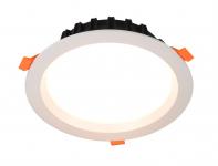 Diospot LEDO 140 LED 9,5w 830 (900 lumen), ø140mm, hulmål: ø120mm, dæmpbar, hvid